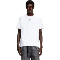 Diesel Camisa 'T-ADJUST-OD' prata / branco