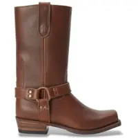 Ralph Lauren para mulher. 818963404001 Botas de Couro Altas castanho (37.5), Marrom, 1 a 3cm, Nenhum, Casual