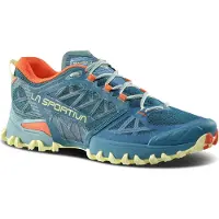 La Sportiva - Sapatilhas trail - Bushido III Woman Everglade/Zest para Mulher - Tamanho 38 - Azul