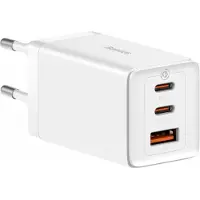Baseus Carregador De Parede Usb-a E Usb-c Ccgp120202 Gan5 Pro Quick Charger Usb-a + 2x 65w