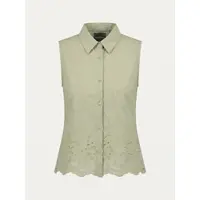 KOROSHI Blusa cáqui