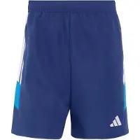 Adidas Calças de desporto 'Tiro Es' azure / azul escuro / branco