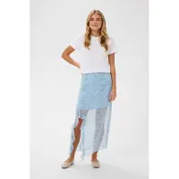 Saint tropez Saia 'RachilSZ' azul claro / branco