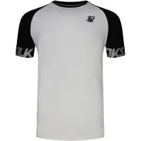 SikSilk Camisa preto / branco