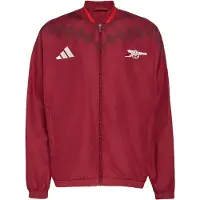 Adidas Casaco de treino 'FC Arsenal Stadium' borgonha / branco