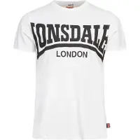Lonsdale Camisa 'York' cinzento escuro / offwhite