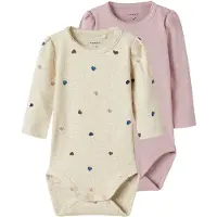 Name it Body De Manga Comprida Nutti 2 Unidades