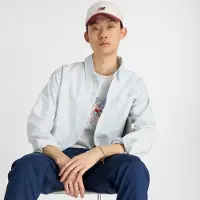 New Balance Camisa 'Oxford' azul céu