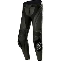 Alpinestars Missile V3 Calças combinadas de couro (IT38) Preto 34