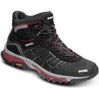 Meindl - Calçado caminhada homem - Finale Mid GTX Black/Red para Homem - Tamanho 11,5 UK - Preto