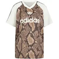 Adidas Camisola de Cetim com Estampado de Cobra