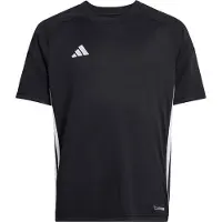 Adidas Camisa funcionais 'Tiro Es' preto / branco