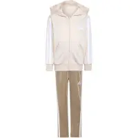Adidas Fato de desporto 'Essentials' castanho / greige / branco