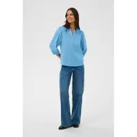 Kaffe Blusa 'Gabriela' azure