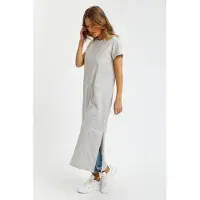 Kaffe Vestido 'KAcelina' cinzento claro