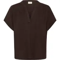 Kaffe Blusa 'KAMilia' chocolate