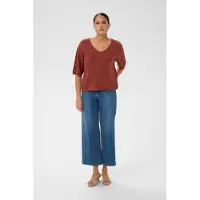 Kaffe Pullover castanho ferrugento