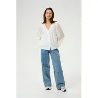 Kaffe Blusa branco natural