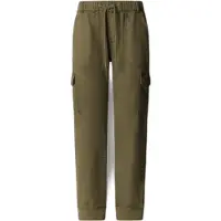 Pepe Jeans para mulher. PL2100040 Calças de cintura fina Jogger verde (31), Casual, Algodão