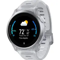 Coros - Relógios cardio - Pace 4 Silicone White Cloud para Unissexo - Cinzento