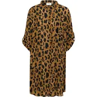 Kaffe Blusa 'Jessi' caramelo / castanho claro / preto