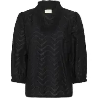 Kaffe Blusa 'Victoria' preto