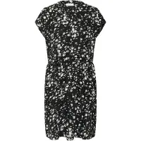 Kaffe Vestido 'Beathe' preto / branco