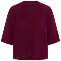Kaffe Pullover 'Emilie' bordeaux