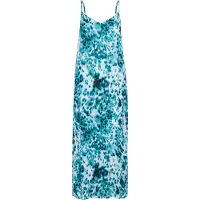 Kaffe Vestido 'Thora' turquesa / azul ciano / azul claro / branco