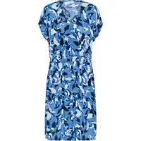 Kaffe Vestido 'KAJenn' azul / azul pastel / branco