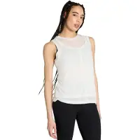Adidas Top desportivo 'Soft Lux' branco