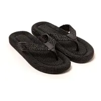 Brasileras Chinelos de dedo 'Flopee' preto