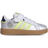 Adidas Sapatilha de desporto 'DISNEY GRAND COURT 3.0' cinzento-prateado / verde claro