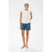 Kaffe Blusa 'KAbethany' branco / branco natural