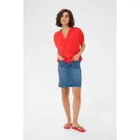Kaffe Blusa 'KAgina' vermelho