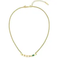 Lacoste Fashion gold-plated Collana da donna Crocodile 2040583