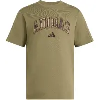 Adidas Camisa funcionais 'Seasonal Essentials' castanho / oliveira