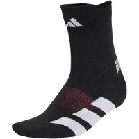 Adidas Meias de desporto 'Adizero' preto / branco