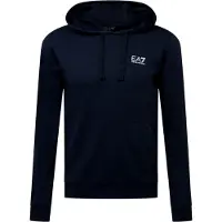 Emporio Armani Sweatshirt azul noturno / branco