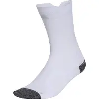 Adidas Meias de desporto 'RUNNING COMFY CREW' acinzentado / branco
