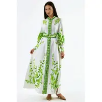 MSN Collection Vestido 'Maxi' branco