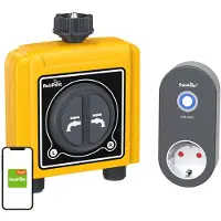 Rainpoint Ttv203frf + Twg004wr Controlador De Irrigação De 2 Zonas Com Aplicativo