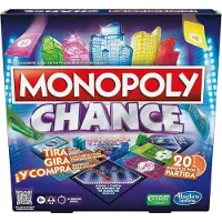 Hasbro Jogo De Tabuleiro Monopoly Chance Versão Em Espanhol