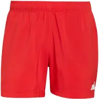 Adidas Calções de surf 'Ess' vermelho / branco