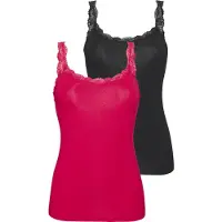 LASCANA Top granadina / preto