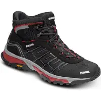 Meindl - Calçado caminhada homem - Finale Mid GTX Black/Red para Homem - Tamanho 10 UK - Preto