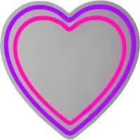 Lumineo Luz Decorativa Heart 33 X 32 X 2 Cm