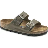 Birkenstock Sapato aberto 'Arizona' verde escuro
