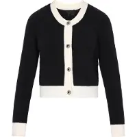 Dreimaster Klassik Casaco de malha 'Classic Look' navy / branco
