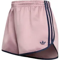 Adidas Originals Calças 'SATIN 3S SPRINTER' azul escuro / malva